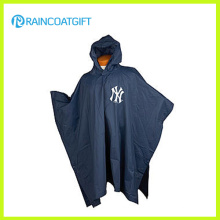 Poncho de lluvia con capucha adulto de PVC (RVC-146)